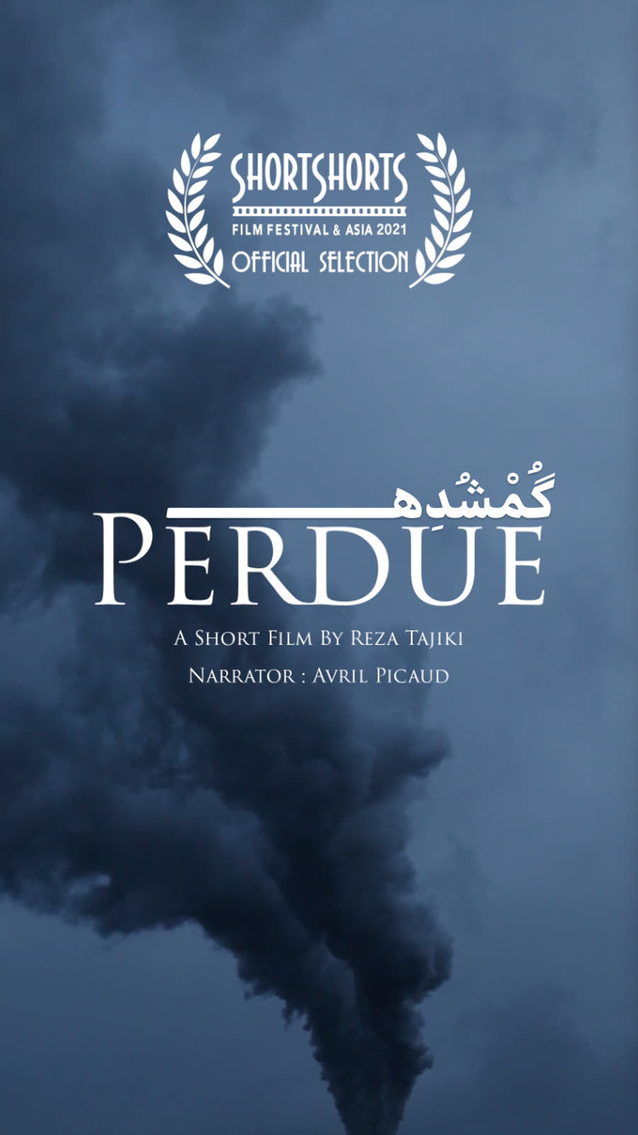 Film poster „Perdue“ with festival laurels